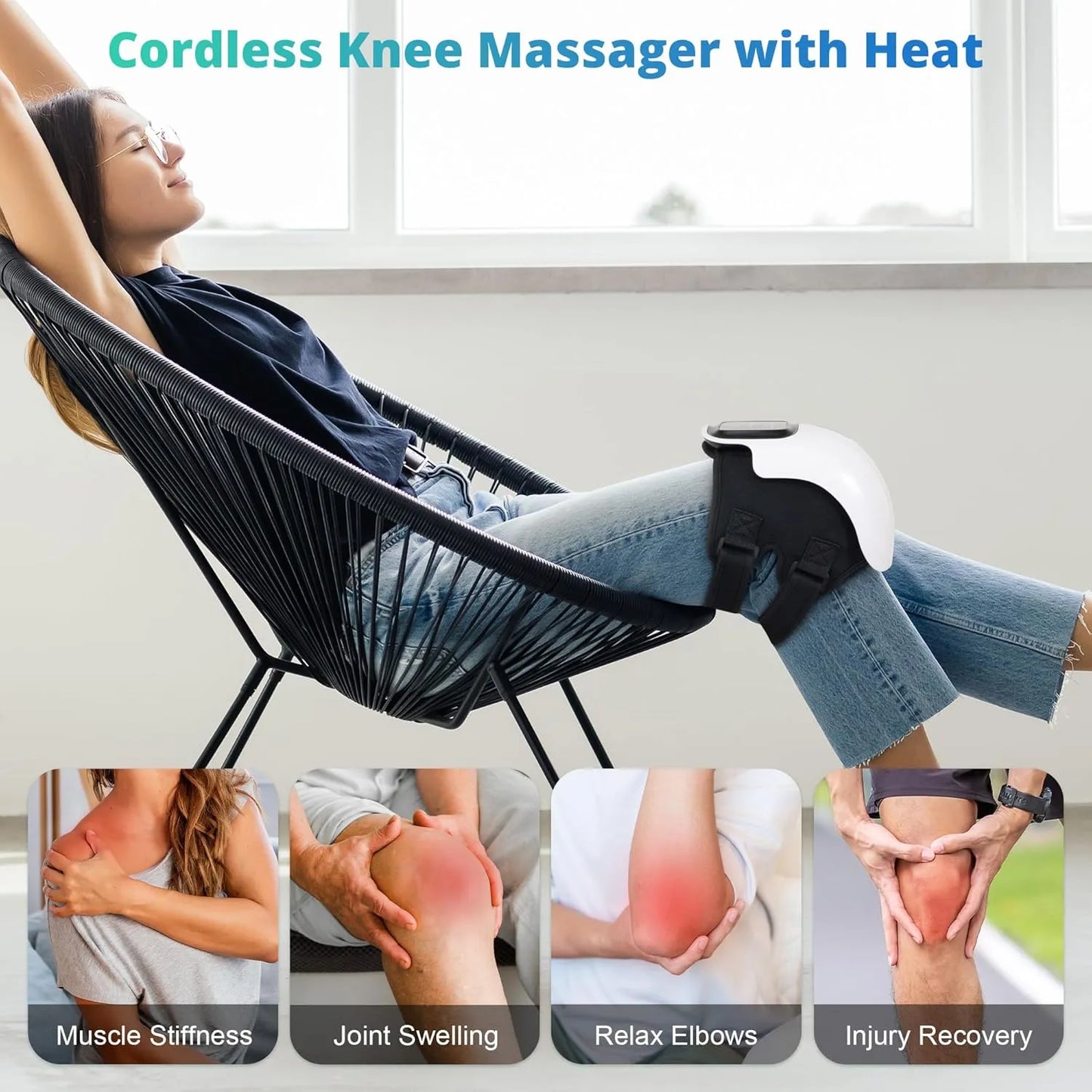 Relaxtion Knee Massage, Soothe Pain & Stiffness